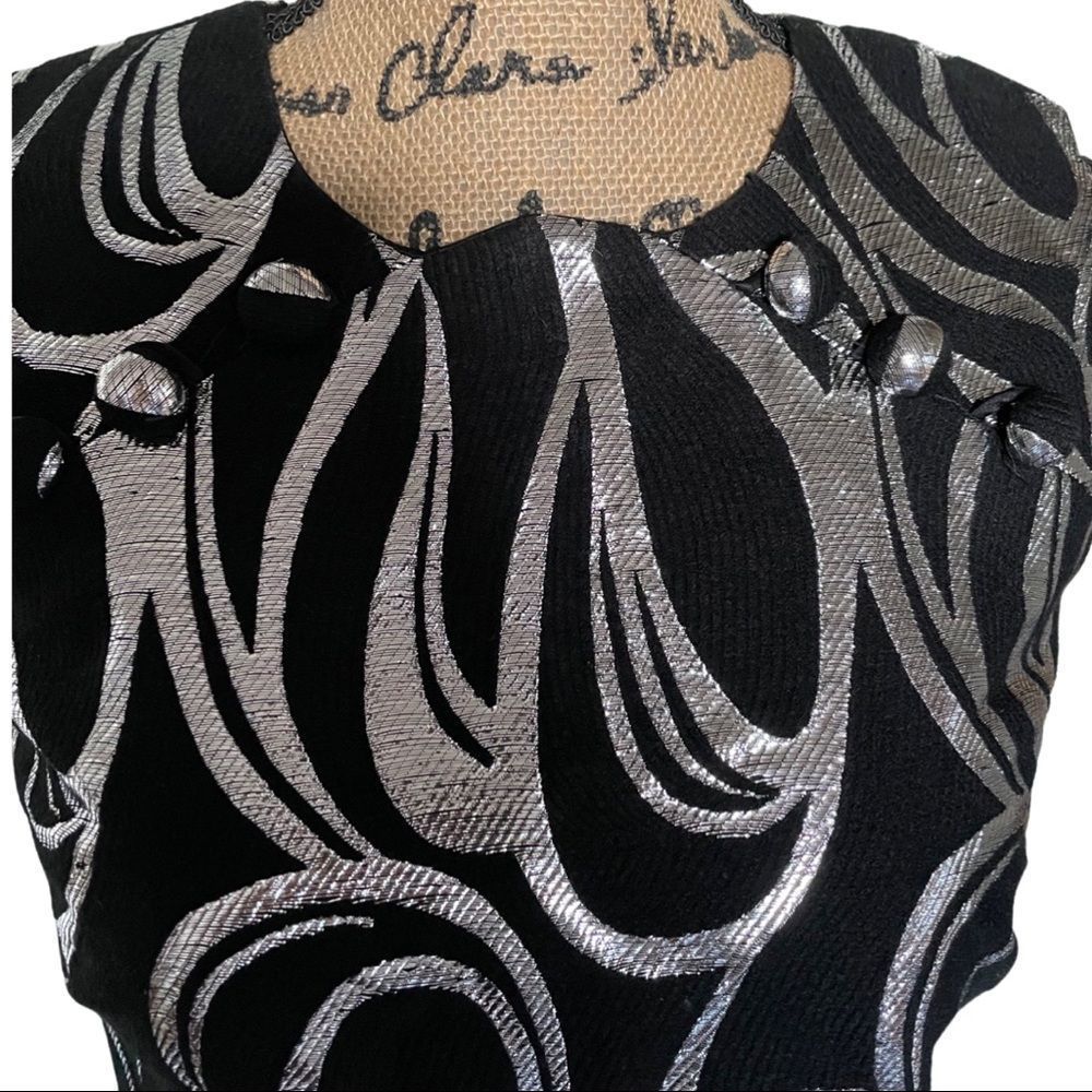 Original Milly button short sleeve shift dress - Picture 5 of 6